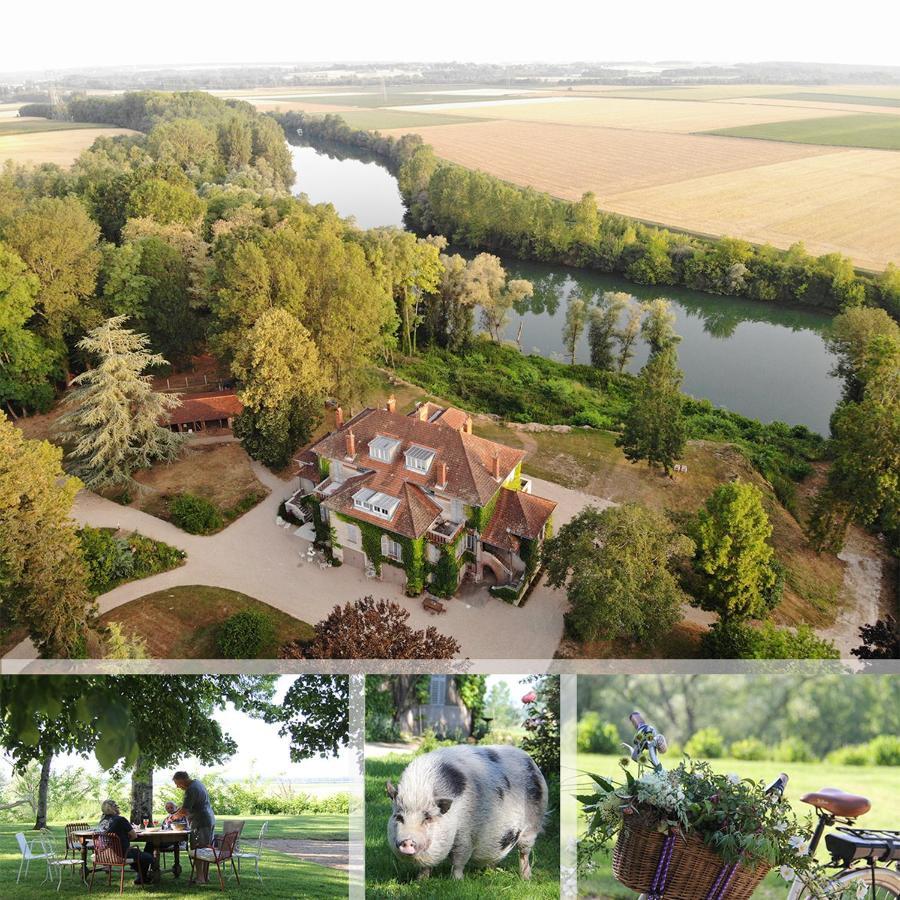 Bed and Breakfast Le Relais Du Doubs En Bourgogne Ciel Exterior foto